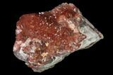 Natural, Red Quartz Crystal Cluster - Morocco #142915-1